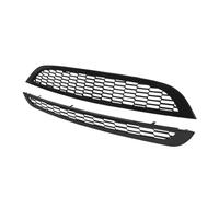 Grille Phare Voiture Calandre Avant nid d'abeille Noire Brillante, 2 pièces, supérieure et inférieure, pour Mini pour Cooper R50, R52, R53 (2001-2006) 51137026202