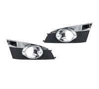Grille phares antibrouillard Compatible avec Chevy pour Captiva 2012 2013 2014 pare-chocs avant voiture antibrouillard gril cadre couverture garniture panneau lampe 96800029 96800028(A set)