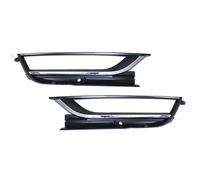 Grille phares antibrouillard Compatible avec VW pour Passat 2011 2012 2013 2014 2015 couvercle phare antibrouillard pare-choc avant voiture accessoire gril 56D853665 56D853666(A set)