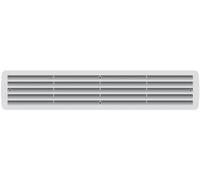 Grille plastique salle de bain porte Grille de ventilation Ventilation couleurs différentes (Gris clair)