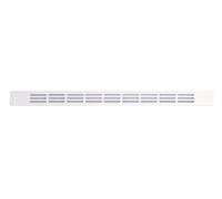 Grille plat interieur simple 375x20mm blanc - - 11940