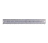 Grille plate 488 375x30mm argent - - 9103
