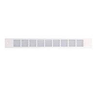 Grille plate APP H 30 488 2 375mm blanc - RENSON - 48826