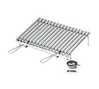 Grille Ompagrill en acier inoxydable avec système de récupération des graisses