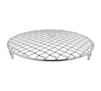 Grille pour Barbecue, Plaque de Cuisson en Acier Inoxydable avec Pieds, idéale for Le Barbecue et la pâtisserie. Plusieurs Tailles Disponibles(165mm)