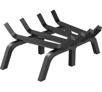 Grille pour bois de cheminée Grille de foyer Support de foyer Insert de cheminée 46x18x10cm