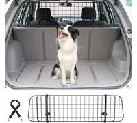 Grille pour chien Jayseuw auto 30cm de haut, 90-145cm de large réglable, grille de séparation universelle pour coffre de voiture