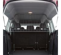 Grille pour Chien Travall pour Volkswagen Caddy (2015-2020) Protection du Coffre pour Le Transport de Chiens, Protection des Bagages, Grille en Acier Robuste pour Voiture