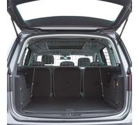 Grille pour Chien Travall pour Volkswagen Sharan (2010-2022) Protection du Coffre pour Le Transport de Chiens, Protection des Bagages, Grille en Acier Robuste pour Voiture