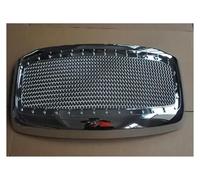 Grille Pour Dodge Pour Ram 1500 2500 3500 2006-2009 Grille Pare-chocs Avant Couvercle Protection Boulon Maille Grille Course Conception En Nid D'abeille Calandre(Electric ferry black)