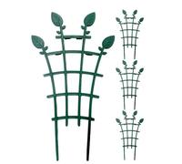 Grille pour en Pot, Grille d'escalade empilable à 4 Compartiments, Petite Cloche de Jardin, Lance-, grimpante, Support de Fleurs en Pot superposé pour d'intérieur, Lierre, Vigne