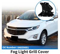 Grille Pour Feu Anti-Brouillard Pare-Chocs Avant InfšŠrieur Cache Feu Anti-Brouillard Inserts No.84859001 Pour Chevrolet Equinox 2022-2024 Noir ABS 1 Pc Avant Droite Voiture