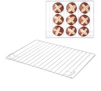 Hendi Grille de cuisson inox chromée pour fours à convection H90/H90S 433x338 mm