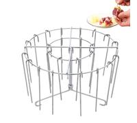 Grille pour friteuse à air : acier inoxydable, grille à viande, matériau résistant | Multi-Skewer Suspension, Vertical Spit Sticks For Chicken Meat Bacon Home Food Cooking Accessories For Barbec
