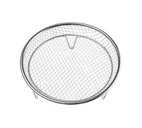 Grille Pour Friteuse À Air Pour Four Support Rond Empilable De Cuisson Et | Panier Grille Pour Friteuse À Air Avec Pieds Cuisine domestique, restaurant, friture de snacks, cuisson des pâtisse