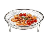 Grille Pour Friteuse À Air Pour Four Support Rond Empilable De Cuisson Et | Panier Grille Pour Friteuse À Air Avec Pieds Cuisine domestique, restaurant, friture de snacks, cuisson des pâtisse