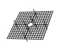 Grille pour - Grille Protection du Sol pour Pot Fleurs découpable - C -Pot réutilisable pour Protection pour Fleurs, Bouchon pour Creuser pour Chats, Chiens
