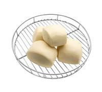 Grille pour le barbecue | de cuisson ronde de 24 cm, grille de four grillagée - Pour l'extérieur, le camping et la maison pour refroidir, griller, rôtir, sécher, frire