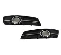 Grille pour phare antibrouillard Compatible Avec A3 2010 - 2013 Les Accessoires De Voiture, Couvercle De Phare Antibrouillard Avant Et Inférieur, Cadre De Lampe Antibrouillard, Calandre