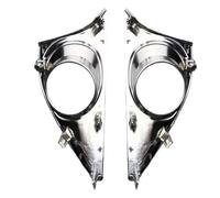 Grille pour phare antibrouillard Compatible Avec Toyota Pour Camry 2012-2014 Gauche Droite Voiture Pare-chocs Avant Couvercle De Phare Antibrouillard Auto ABS Chrome Capot De Phare Antibrouillard