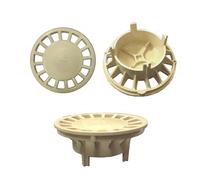 Grille pour siphon de cours 150x150 sable