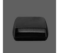 Grille Prise D'air Voiture Décoration Universelle Voiture Couvercle Sortie D’air Capot Prise Flux Modification Accessoires Entrée Auto(Black)