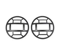 Grille Protection Compatible Avec Jeep Pour Wrangler 1 Paire De Couvercles De Calandre De Cadre De Feu Antibrouillard Couvercle De Calandre De Feu Antibrouillard Accessoires De Calandre