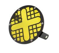 Grille Protection Maille Phare Moto Protection De Phare Rétro 7 Pouces Pour Moto Pour Triumph Pour Bonneville Pour T100 Pour T120 Pour Thunderbird(Yellow)