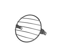 Grille Protection Phare Moto Couvercle D'accessoires Moto Robustes en Métal Rétro Calandre en Maille Abat-Jour Protecteur De Phare Universel 6.3 Pouces Grill Headlight(3)