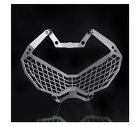 Grille Protection Phare Moto pour CRF1100L pour Afrique pour Twin pour CRF1100 L pour CRF 1100 L 2019 2020 2021 2022 2023 Phare Carénage Moto(Argent)