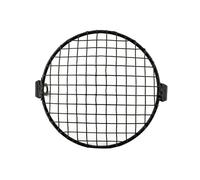 Grille Protection Phare Moto Universel 6.5 "Moto Phare Avant Maille Gril Garde Lampe Maille Calandre Couverture Protecteur Couverture Protection Grill Headlight(3)