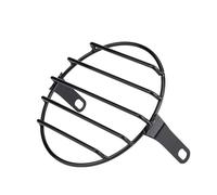 Grille Protection Phare Moto Universel pour Moto Robuste Accessoires Protection Phare Vintage Couvercle Lampe Gril Rétro Grill Headlight(10)