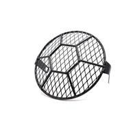 Grille Protection Phare Universal 7" Durable Motorcycle Accessories Headlight Grill Front Mesh Lamp Grille Guard Cover Protector Couverture Phares(4)