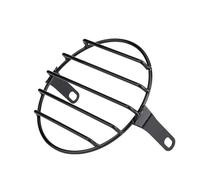 Grille Protection Phare Universal 7" Durable Motorcycle Accessories Headlight Grill Front Mesh Lamp Grille Guard Cover Protector Couverture Phares(2)