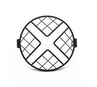 Grille Protection Phare Universal 7" Durable Motorcycle Accessories Headlight Grill Front Mesh Lamp Grille Guard Cover Protector Couverture Phares(7)