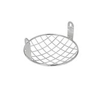 Grille Protection Phare Universel Couverture Phare Moto 6.3 Pouces Protection Calandre Maille Avant Protecteur Grille Headlight(Silver)