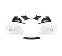 Grille Protection Pour Accord 10th 2018-2021 Pare-chocs Avant Surround Moulage Revêtement D'habillage Boîtier Voiture Capot D'admission Grille Kit(BLANC)