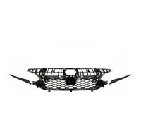 Grille Protection Pour Civic Pour Hayon 2022 2023 2024 Calandre Avant Voiture Grilles Course Supérieure Pare-chocs(With Sensor Hole)