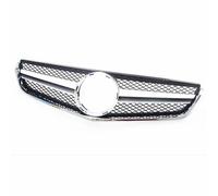 Grille Protection Pour Mercedes Pour Benz E Coupé W207 2009-2011 2012 2013 Calandre Avant Voiture Grille Pare-chocs Supérieure Maille Capot(Argent)