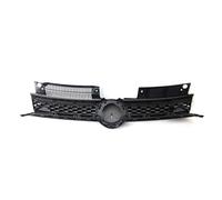 Grille Protection Pour VW Pour Golf 6 MK6 2009-2012 2013 Pour GTI Style Voiture Pare-chocs Avant Calandre Maille Center Grilles De Course(Ligne noire)