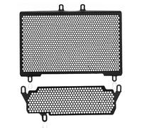 Grille Protection Radiateur Moto pour Speed pour Triple 1050 2005 2006 2007 2008 2009 2010 Refroidisseur Huile Calandre radiateur Moto(A Black 1 Set)