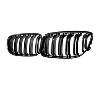 Grille Radiateur Car Styling Grill Rein Avant Brillant 2 Ligne Double Latte Pour Série 3 E90 E91 2009-2012