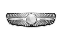 Grille Radiateur Mise À Niveau De La Calandre De Pare-Chocs D'entrée Avant De Course GT Diamond Facelift pour Benz W447 V Vito 2015 2016 2017 2018 2019 Tuning Grille Calandre Avant(V Diamond Silvery)