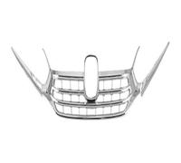 Grille Radiateur Pour Civique 2021 2022 2023 Calandre Pare-chocs Avant Grilles Radiateur Extérieure Voiture Bandes Pare-choc Maille Capot(Argent)