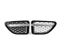 Grille Radiateur Pour L320 Pour Range Pour Rover Pour Sport 2005-2009 Car Styling Front Side Fender Air Vent Grill ABS Grill(Black silver silver)