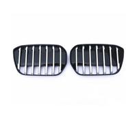 Grille Radiateur Sport Grill Rein De Pare-chocs Avant Pour BMW Pour G08 Pour IX3 2020 2021 2022 2023 Pour M Style Gloss Air Adke Grille Car Racing Grilles Body Kit(Argent)