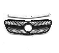 Grille Radiateur Voiture Compatible Avec Mercedes-Benz Pour Vito W447 2015 2016 2017 2018 2019 V250 V300 V260 Pare-chocs Avant Calandre Diamant Racing Accessoires Auto