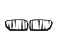 Grille Rechange Calandre Avant Voiture Pour BMW Série 5 F10 F11 F18 520d 530d 540i 2010 2011 2012 2013 2014 2015 2016 2017 Racing Grill Voiture Calandre Avant(Matte Black)