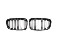 Grille Rechange Calandre Noire Brillante Double Barre Pour BMW Série 1 F20 F21 2011-2014 51137239021 Voiture Calandre Avant