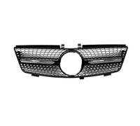 Grille Rechange Pour Benz Classe ML W164 2005-2008 ML320 ML350 ML500 Grille Calandre Course Calandre Supérieure Voiture Grille Radiateur Maille Voiture Calandre Avant(Black)